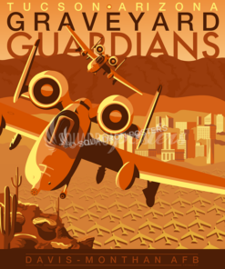 Davis-Monthan A-10 Warthog Poster