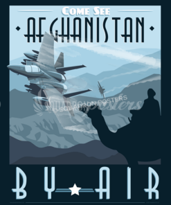 F-15E Strike Eagle poster – Afghanistan