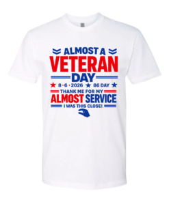 Almost a Veteran 86 Day T-Shirt