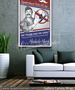 2016-Mustache-March-GRUNGY-SP00956-squadron-posters-vintage-canvas-wrap-aviation-prints