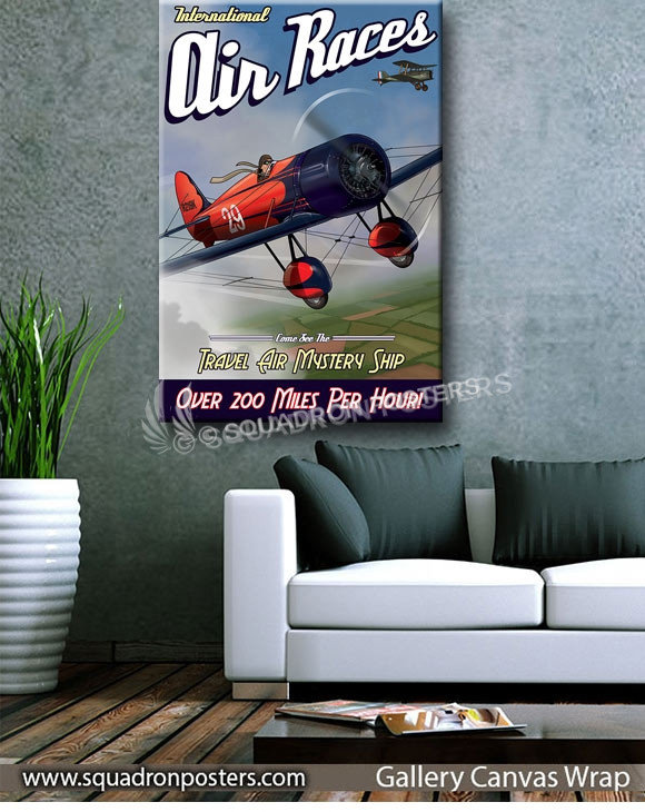Air_Racers_SP00758-squadron-posters-vintage-canvas-wrap-aviation-prints
