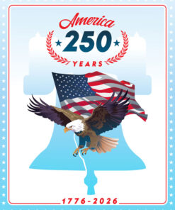 250 Years America Bald Eagle Art