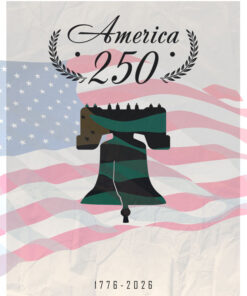 250 Years America Liberty Bell Art