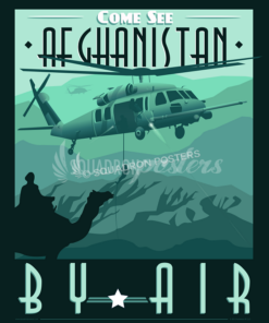 HH-60 Pave Hawk Afghanistan poster