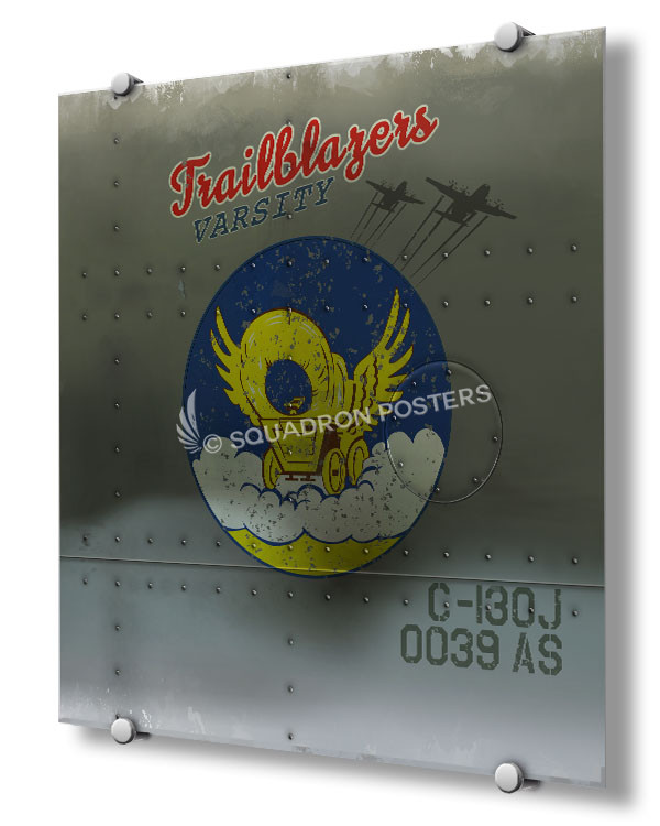 39th Airlift Squadron Nose Art Squadron Posters
