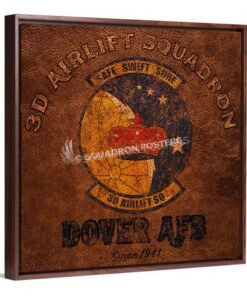 3d Airlift Squadron Bomber Jacket Art