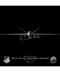 491st ATKS Jet Black Poster