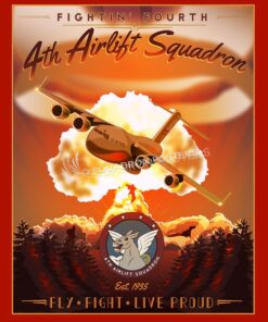 4th_AS_C-17_v2_SP00717_featured-aircraft-lithograph-vintage-airplane-poster