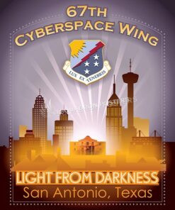 67th Cyberspace Wing SP00614-vintage-military-aviation-travel-poster-art-print-gift