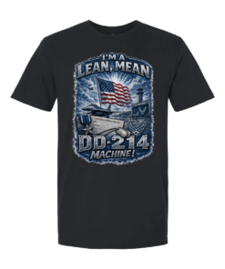 I’m a Lean Mean DD-214 Machine Air Force T-shirt