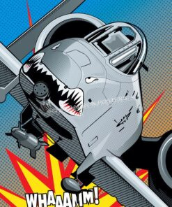 A-10 Warthog Pop Art