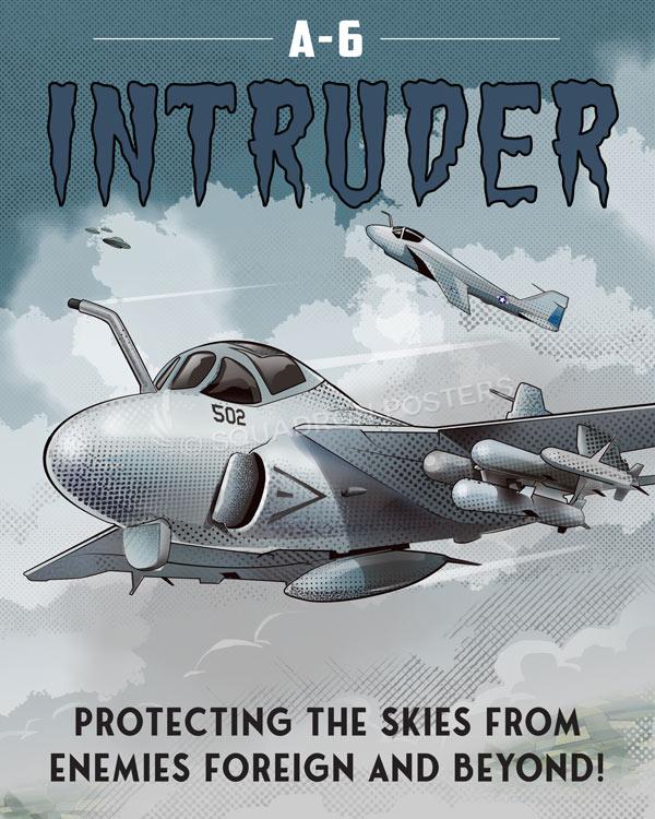 A-6 Intruder canvas art