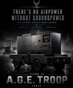 USAF A.G.E. Technician Night Art by Squadron Posters!