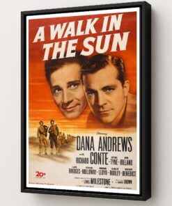 A Walk In The Sun Movie Poster