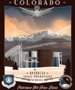 Peterson AFB, Advanced Space Operations School advanced_space_operations_school_peterson_afb_co_sp01165-featured-aircraft-lithograph-vintage-airplane-poster-art