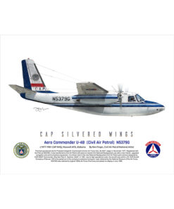 Aero Commander U-4B (CAP) N5379G Art