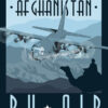 AC-130U Gunship in Afghanistan artwork AC-130U Gunship in Afghanistan artwork