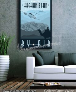 Afghanistan_MC-12_MQ-1_SP00963-squadron-posters-vintage-canvas-wrap-aviation-prints