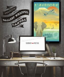 Africa DC-3 818th MSAS SP00678 aircraft-prints-posters-vintage-art