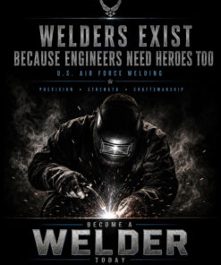 U.S. Air Force Welder Art
