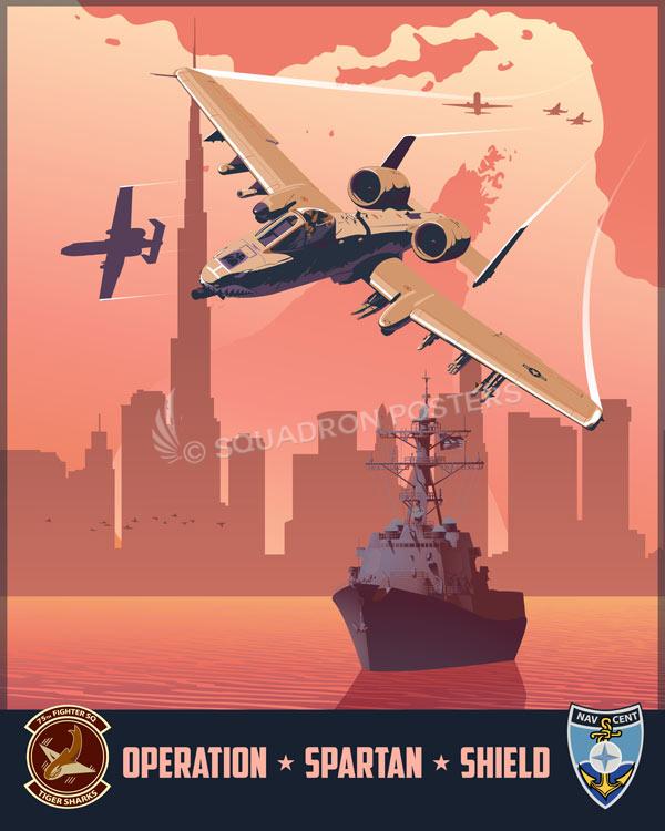 Al-Dhafra-AB-UAE-A-10-75th-FS-Operation-Spartan-Shield-featured-aircraft-lithograph-vintage-airplane-poster.jpg