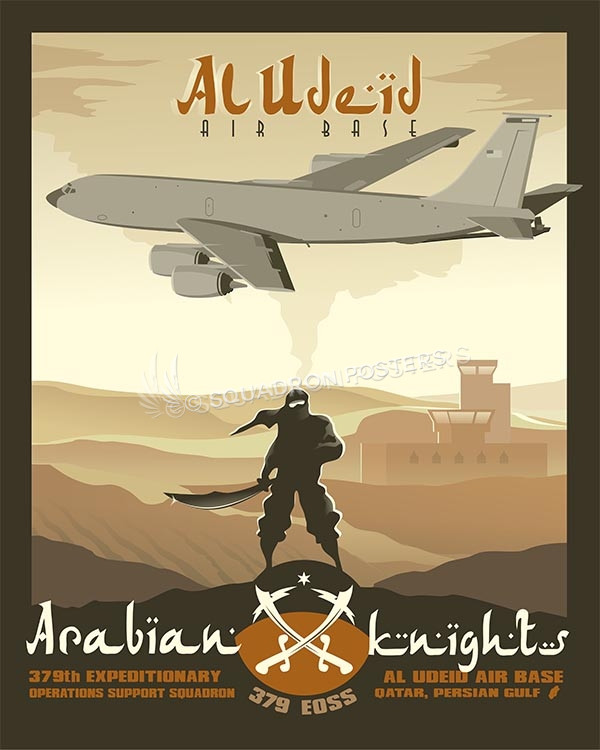 Al Udeid KC-135 379 EOSS 16x20 SP00502