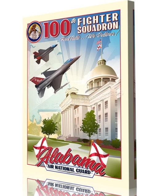 Alabama ANG 100 FS - Squadron Posters