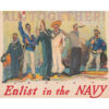 All Together Enlist in the Navy Historic Art