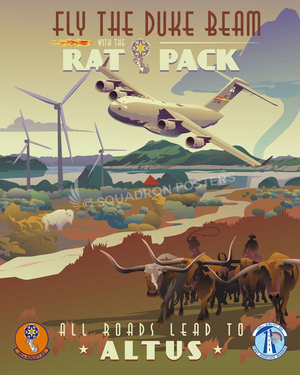 Altus AFB 58th AS 730th AS Art