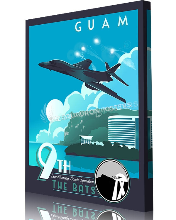 Andersen_AFB_Guam_B-1_9th_EBS_SP01421-aircraft-prints-posters-vintage-art