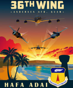Andersen AFB Guam 36th Wing Art