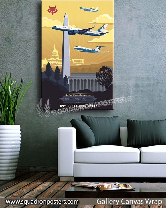Andrews_AFB_C-37_C-32_C-40_89th_OG_SP01268-squadron-posters-vintage-canvas-wrap-aviation-prints