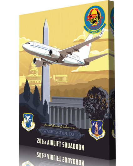 Andrews AFB 201st Airlift Squadron Squadron Posters