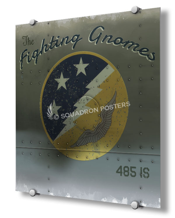 485th Intelligence Squadron Nose Art Squadron Posters