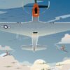 Art Deco P-51 Mustang Art Deco P-51 Mustang