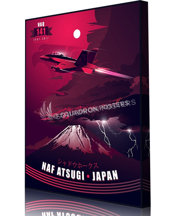Atsugi_Japan-EA-18G_VAQ-141_SP01281-aircraft-prints-posters-vintage-art