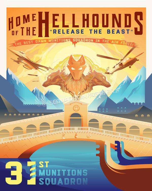 Aviano-AB-F-16-31-MUNS-featured-aircraft-lithograph-vintage-airplane-poster-art