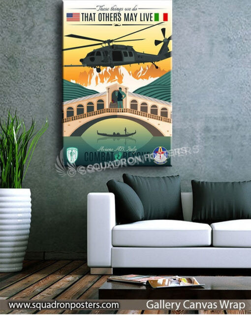 Aviano AB 56th Rescue Squadron - Squadron Posters