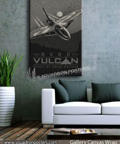 Avro_Vulcan_SP00824-squadron-posters-vintage-canvas-wrap-aviation-prints