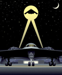 B-2 Spirit Bat-Signal