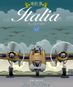 B-24 Liberator Italy Art