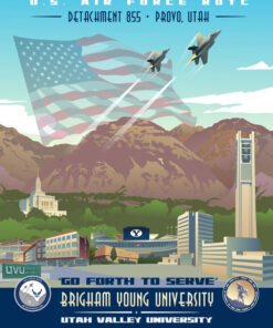 BYU Utah Valley University AFROTC Detachment 855 Art