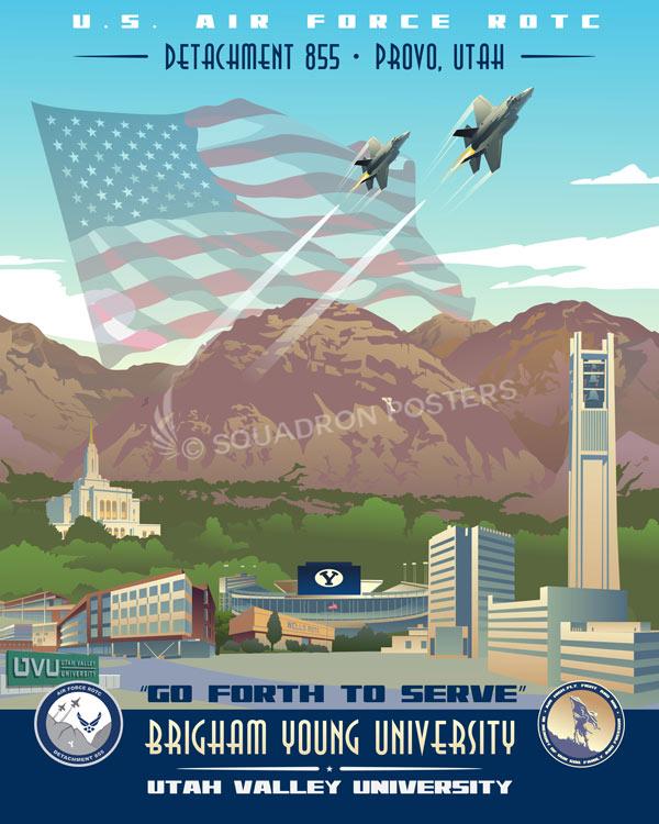 BYU Utah Valley University AFROTC Detachment 855 Art