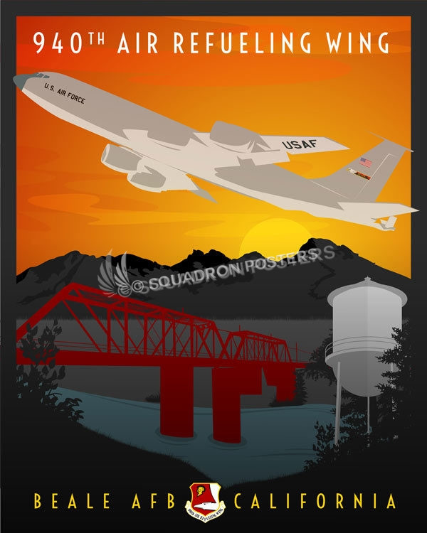 Beale_AFB_KC135R_940_ARW_Maureen_Stewart_SP01852-aircraft-lithograph-vintage-airplane-poster-art