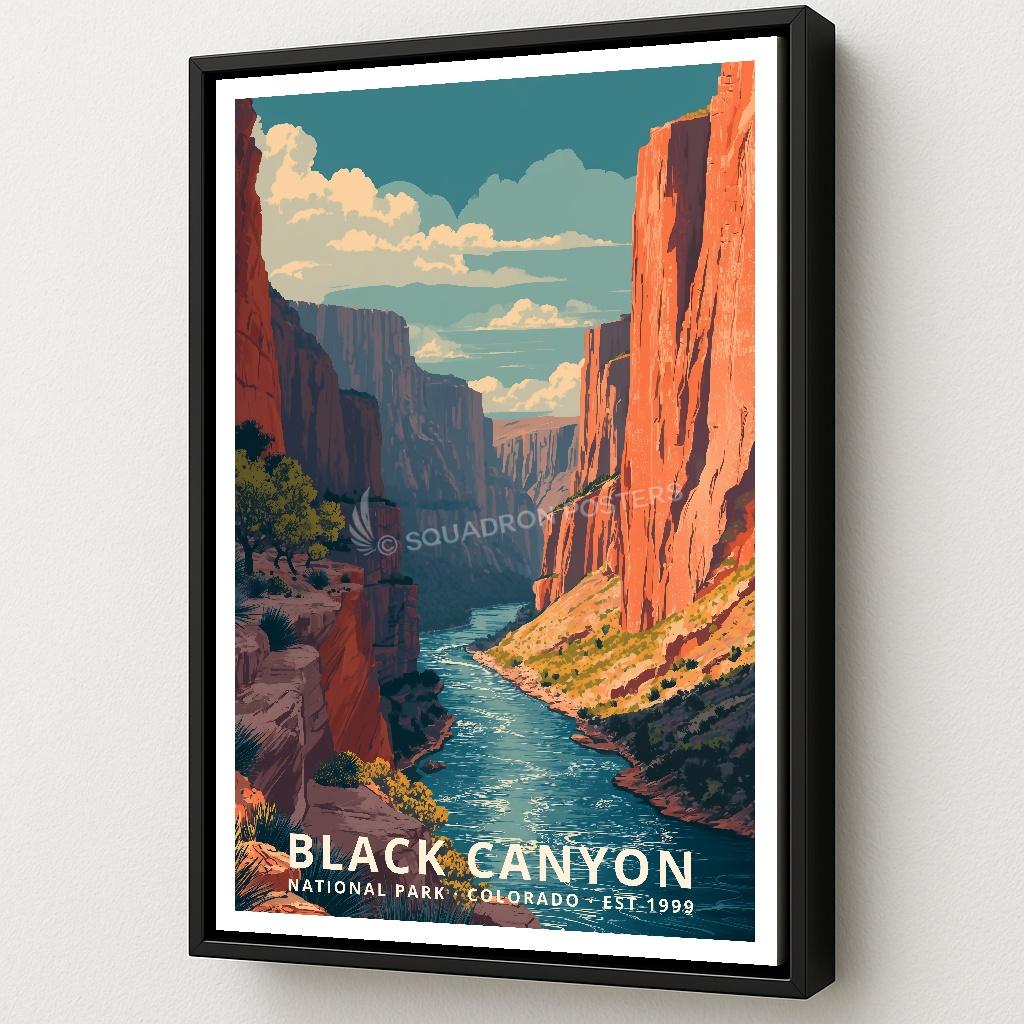 Black Canyon National Park Art