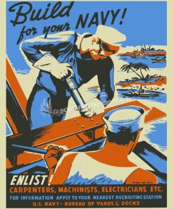 Build for your navy SP00597 Military Naval poster art print