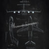 C-17 Globemaster III Blackboard Art