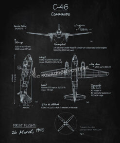 C-46 Commando Blackboard