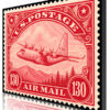 C-130J Air Mail Stamp Art C-130J Air Mail Stamp Art