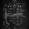 C-5 Galaxy Blackboard Art